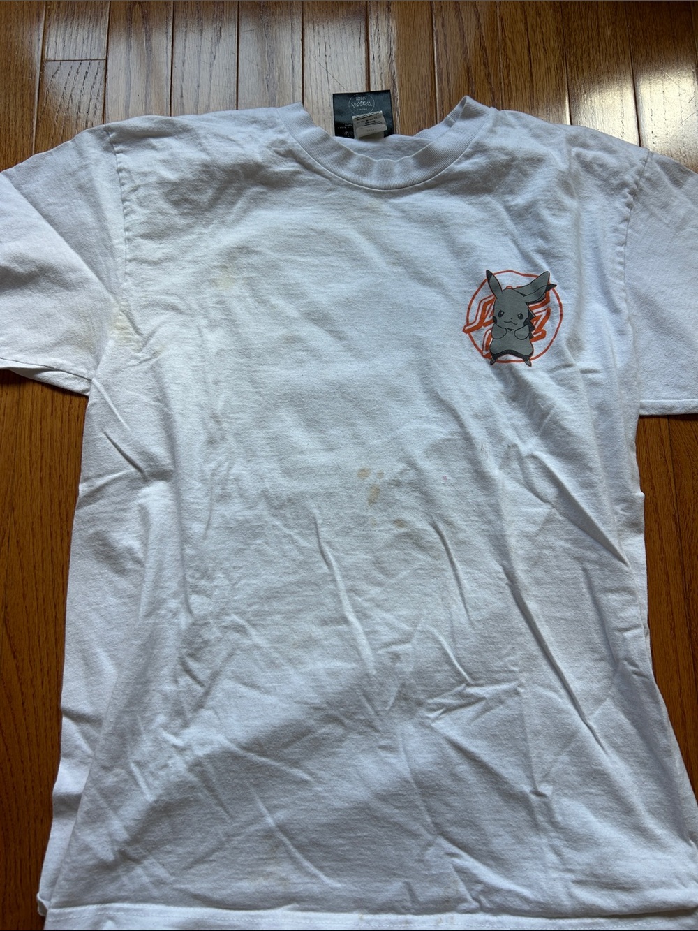 Santa Cruz x Pokemon Pikachu shirt- AS IS